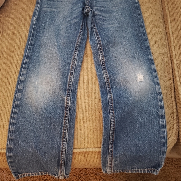 Blue Straight Jeans - Picture 2 of 4